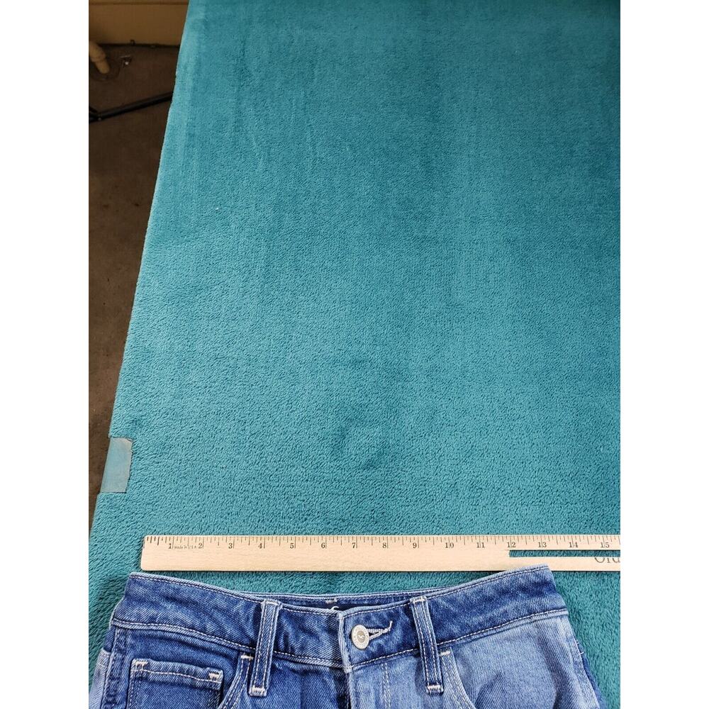Hollister Jeans Sz 3 Womens Blue Denim Pants Ladies Patchwork High Rise Mom - Picture 9 of 13